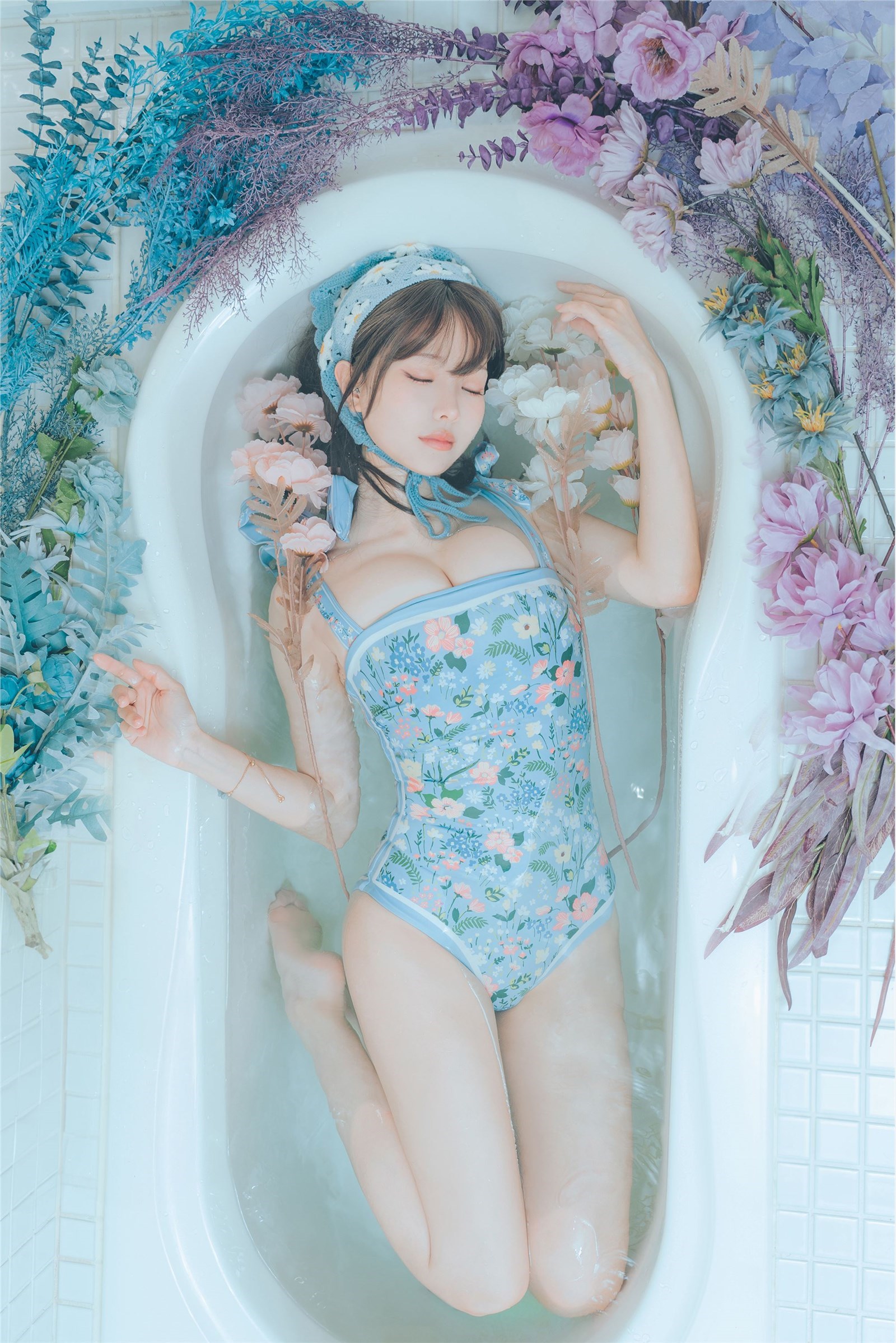 ElyEE Sub Vol.125 2023 August D-Vintage Aqua Blossom(15)